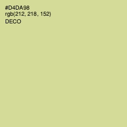 #D4DA98 - Deco Color Image