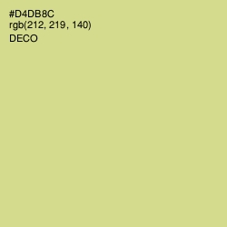 #D4DB8C - Deco Color Image