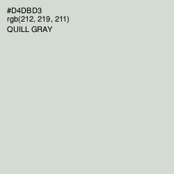 #D4DBD3 - Quill Gray Color Image