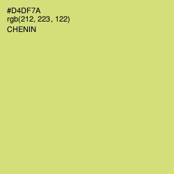#D4DF7A - Chenin Color Image