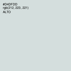 #D4DFDD - Alto Color Image