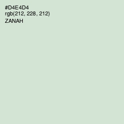 #D4E4D4 - Zanah Color Image