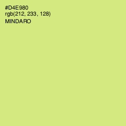 #D4E980 - Mindaro Color Image