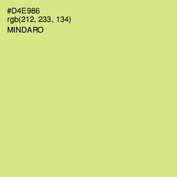 #D4E986 - Mindaro Color Image