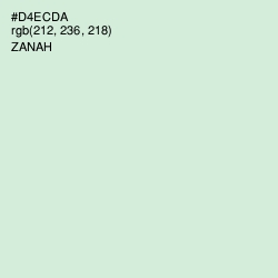 #D4ECDA - Zanah Color Image
