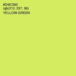 #D4ED60 - Yellow Green Color Image