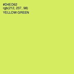 #D4ED62 - Yellow Green Color Image