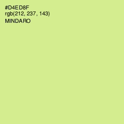 #D4ED8F - Mindaro Color Image