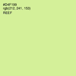 #D4F199 - Reef Color Image