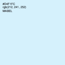 #D4F1FC - Mabel Color Image