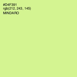 #D4F391 - Mindaro Color Image