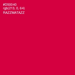 #D50040 - Razzmatazz Color Image