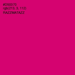 #D50370 - Razzmatazz Color Image