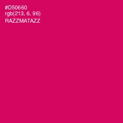 #D50660 - Razzmatazz Color Image