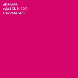 #D5066B - Razzmatazz Color Image