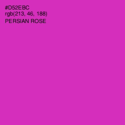 #D52EBC - Persian Rose Color Image