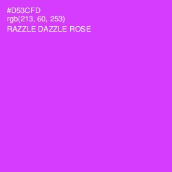 #D53CFD - Razzle Dazzle Rose Color Image