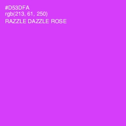 #D53DFA - Razzle Dazzle Rose Color Image