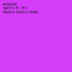 #D53DFB - Razzle Dazzle Rose Color Image