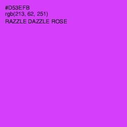 #D53EFB - Razzle Dazzle Rose Color Image