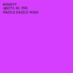 #D53EFF - Razzle Dazzle Rose Color Image