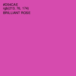 #D54CAE - Brilliant Rose Color Image