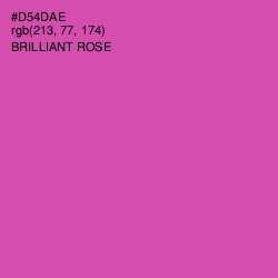 #D54DAE - Brilliant Rose Color Image