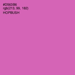#D563B6 - Hopbush Color Image