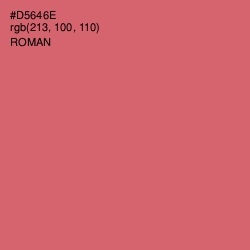 #D5646E - Roman Color Image