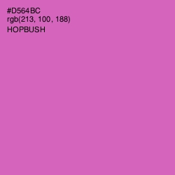 #D564BC - Hopbush Color Image