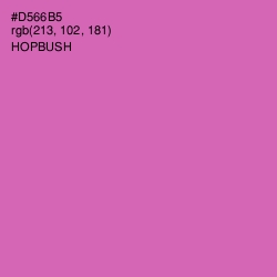 #D566B5 - Hopbush Color Image