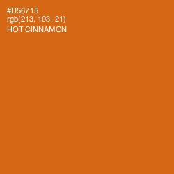 #D56715 - Hot Cinnamon Color Image
