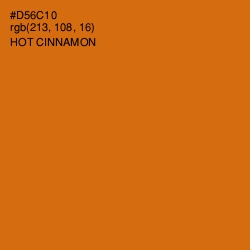 #D56C10 - Hot Cinnamon Color Image