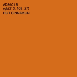 #D56C1B - Hot Cinnamon Color Image