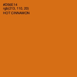 #D56E14 - Hot Cinnamon Color Image