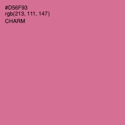 #D56F93 - Charm Color Image