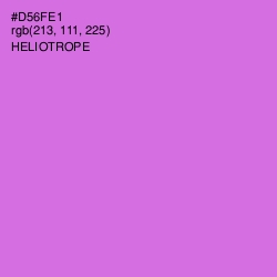 #D56FE1 - Heliotrope Color Image