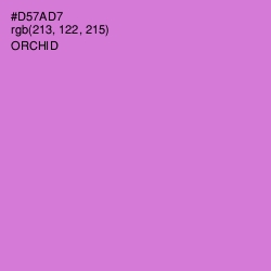 #D57AD7 - Orchid Color Image