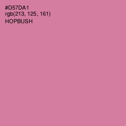 #D57DA1 - Hopbush Color Image