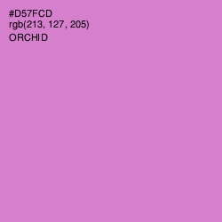 #D57FCD - Orchid Color Image