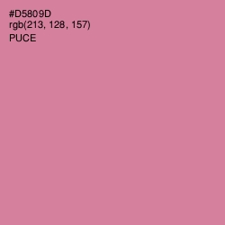 #D5809D - Puce Color Image