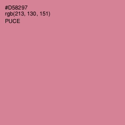 #D58297 - Puce Color Image