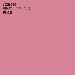 #D58397 - Puce Color Image