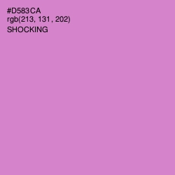 #D583CA - Shocking Color Image