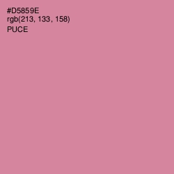 #D5859E - Puce Color Image