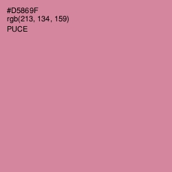 #D5869F - Puce Color Image