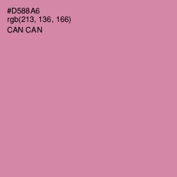 #D588A6 - Can Can Color Image