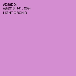 #D58DD1 - Light Orchid Color Image