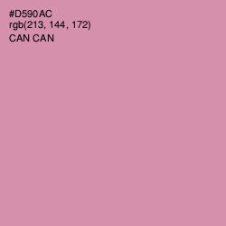 #D590AC - Can Can Color Image