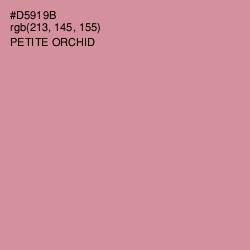 #D5919B - Petite Orchid Color Image